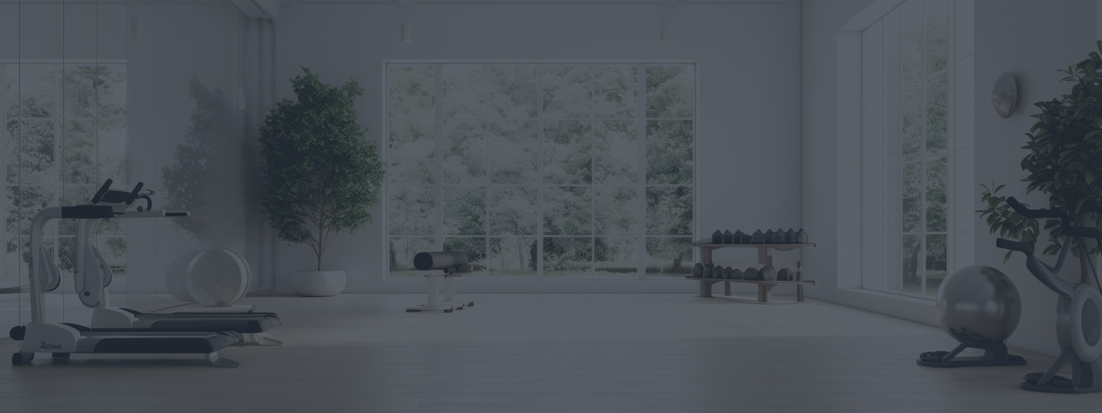 Gérez votre salle de sport sans friction - Une salle de sport moderne avec des professionnels du fitness et des adhérents motivés
